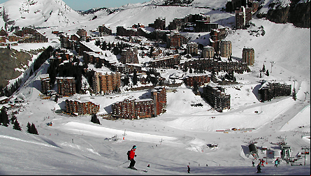 Station de ski d'Avoriaz (Haute-Savoie, région Rhône-Alpes) Photo : Frédéric de La Mure / M.A.E.